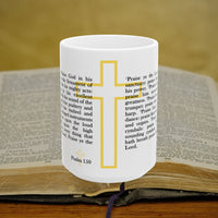 Thumbnail for Psalm 150 Full Text - 15oz Coffee Mug
