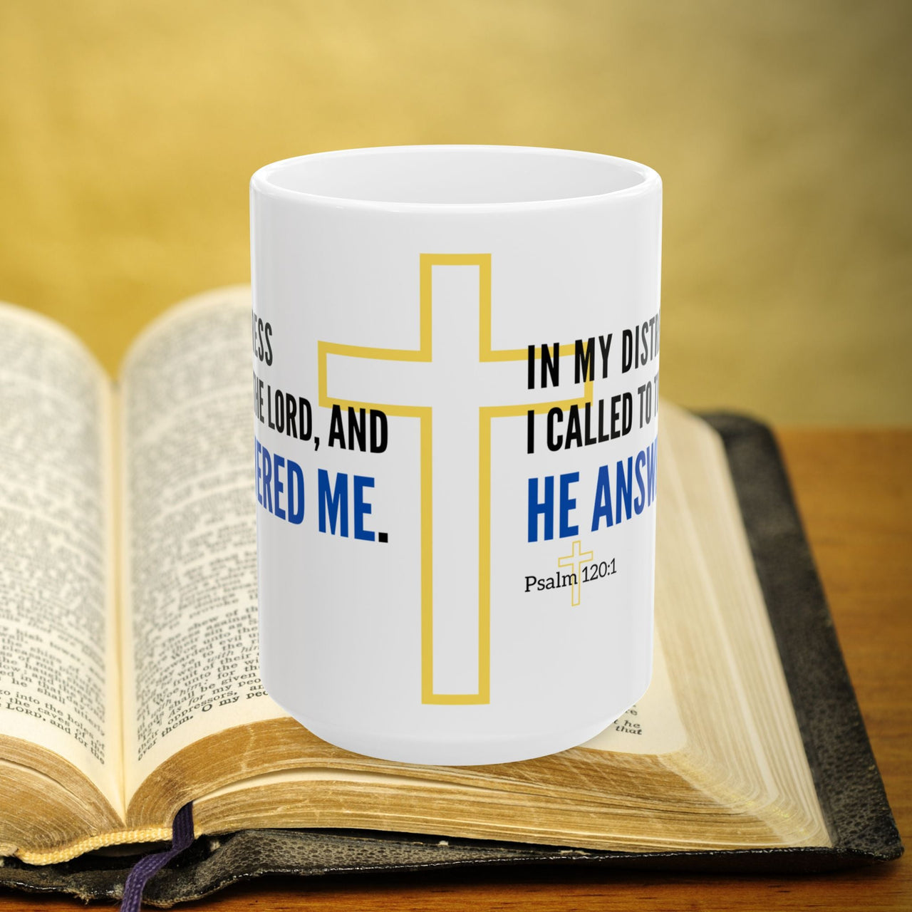 Psalm 120:1 15oz Coffee Mug