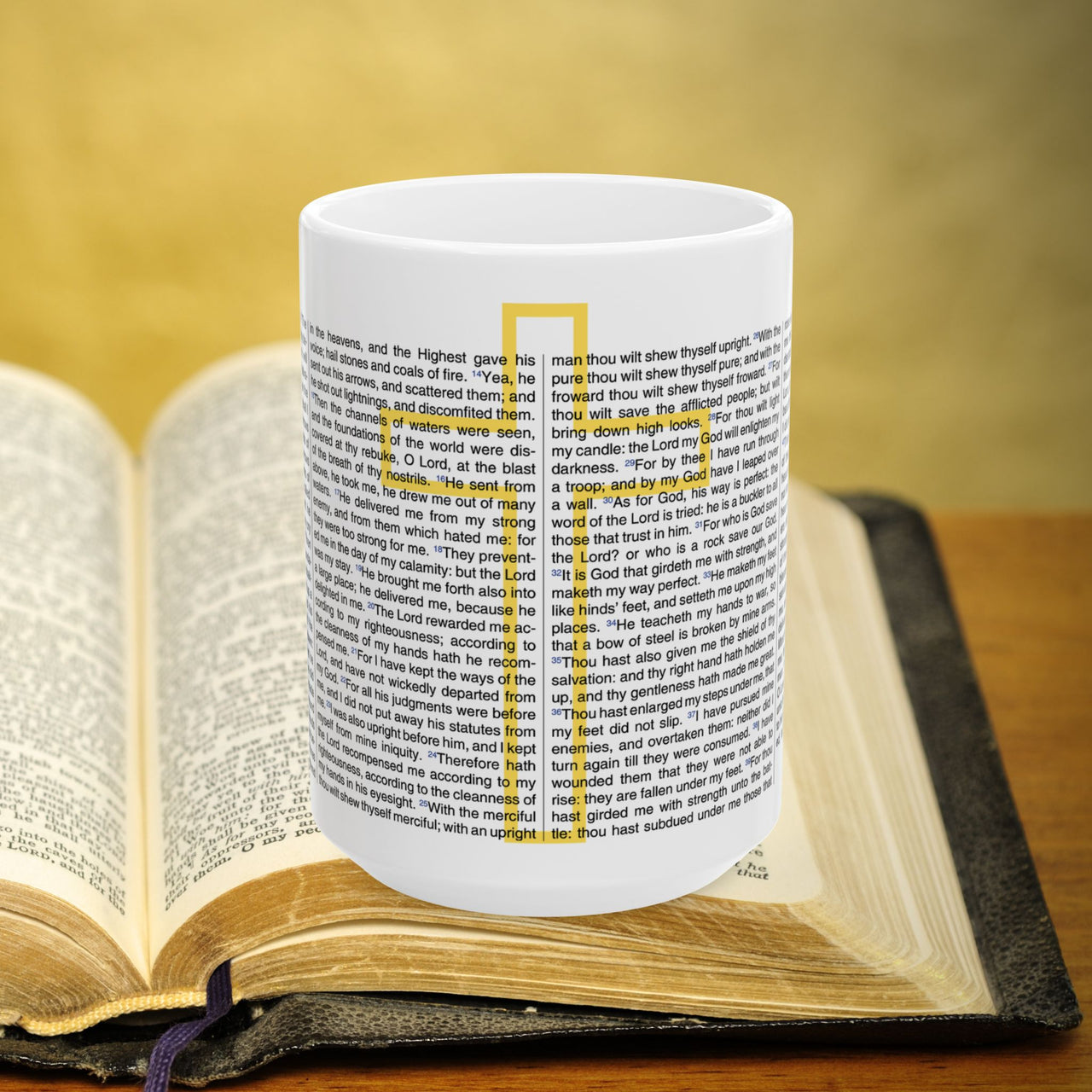 Psalm 18 Full Text 15oz Coffee Mug