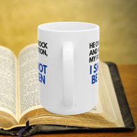 Psalm 62:6 Christian Coffee Mug - Bible Verse Gift - 15oz