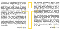 Thumbnail for a cross with the words of the bible printed on it